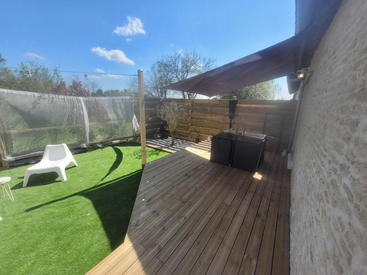 Domaine "Les Bois Flottes" Dans Maison De Charme Au Bord De Mer Et Proche De Cabourg Merville-Franceville-Plage Εξωτερικό φωτογραφία